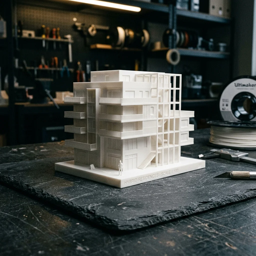 Finished 3D Printed Model