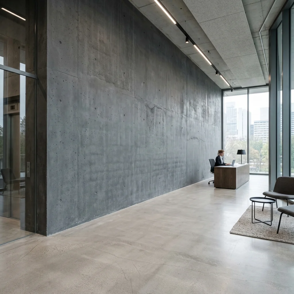 Blank Reception Wall